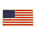 American Flag Pin with Magnetic Back
